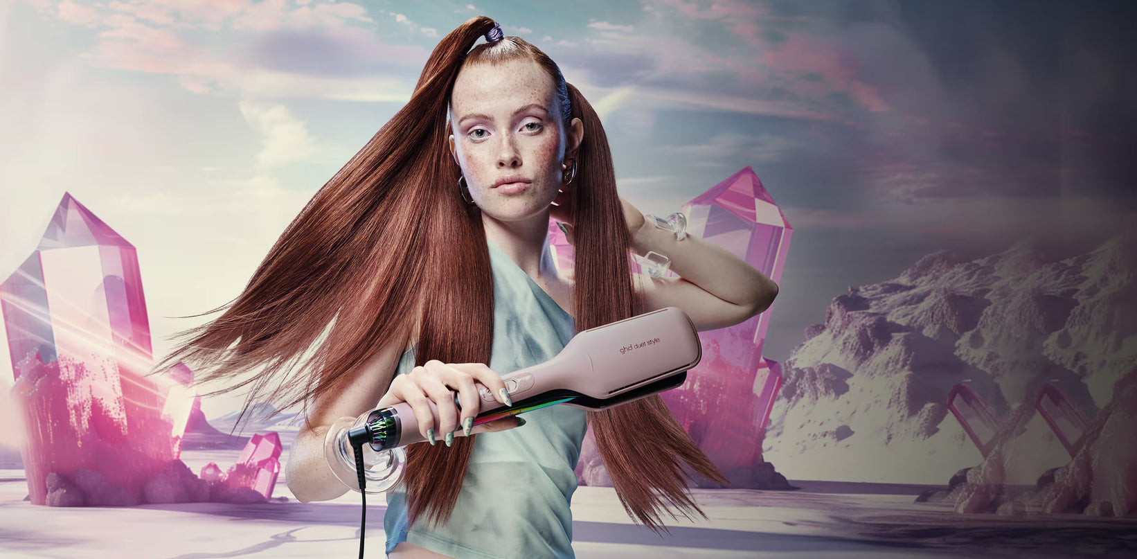 LISSEUR SÉCHANT GHD DUET STYLE - ROSE