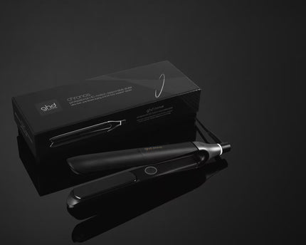 LISSEUR GHD CHRONOS NOIR À PLAQUES CLASSIQUES (PLAQUES 26mm)