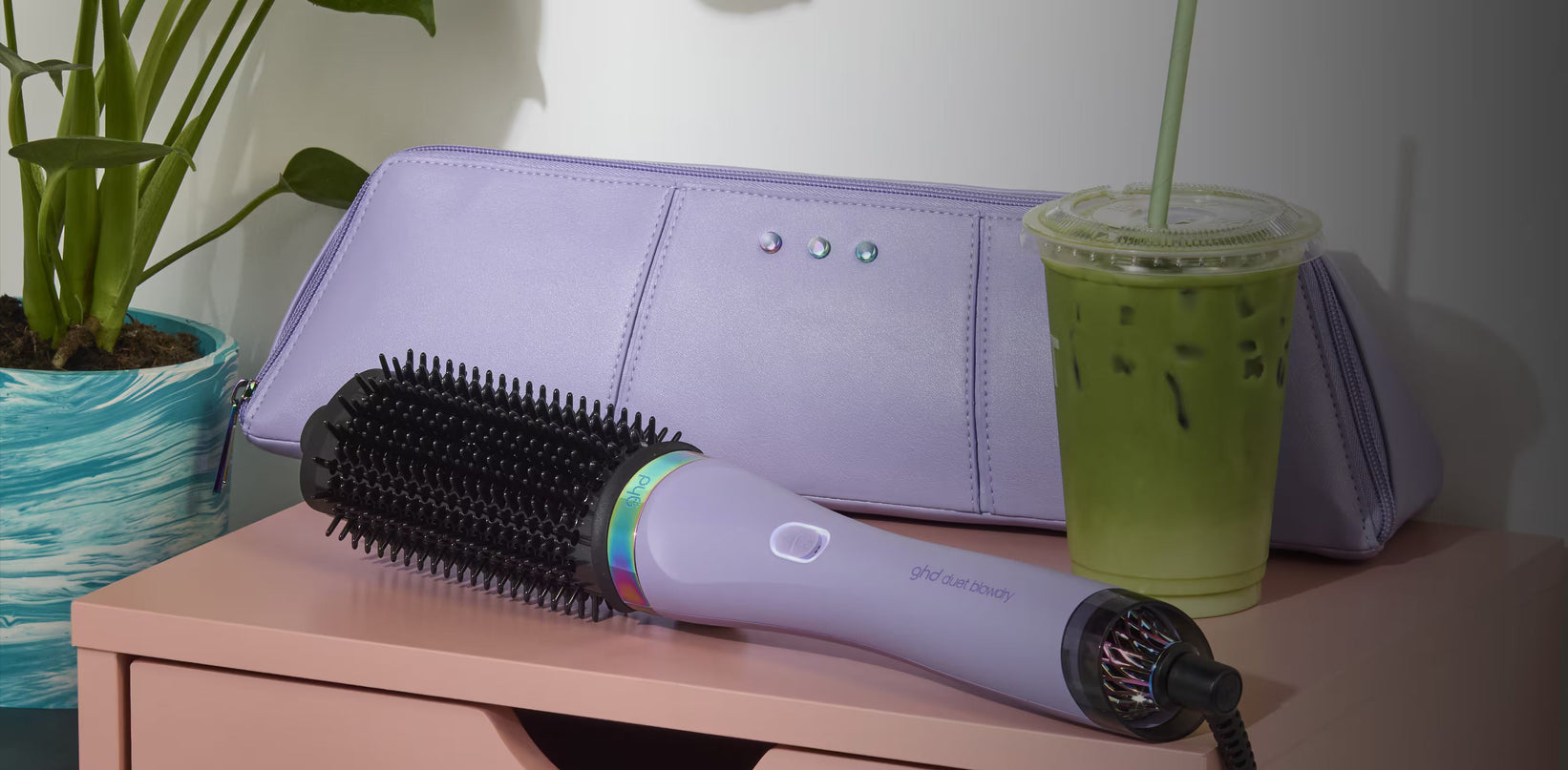 BROSSE SOUFFLANTE GHD DUET BLOWDRY - VIOLET