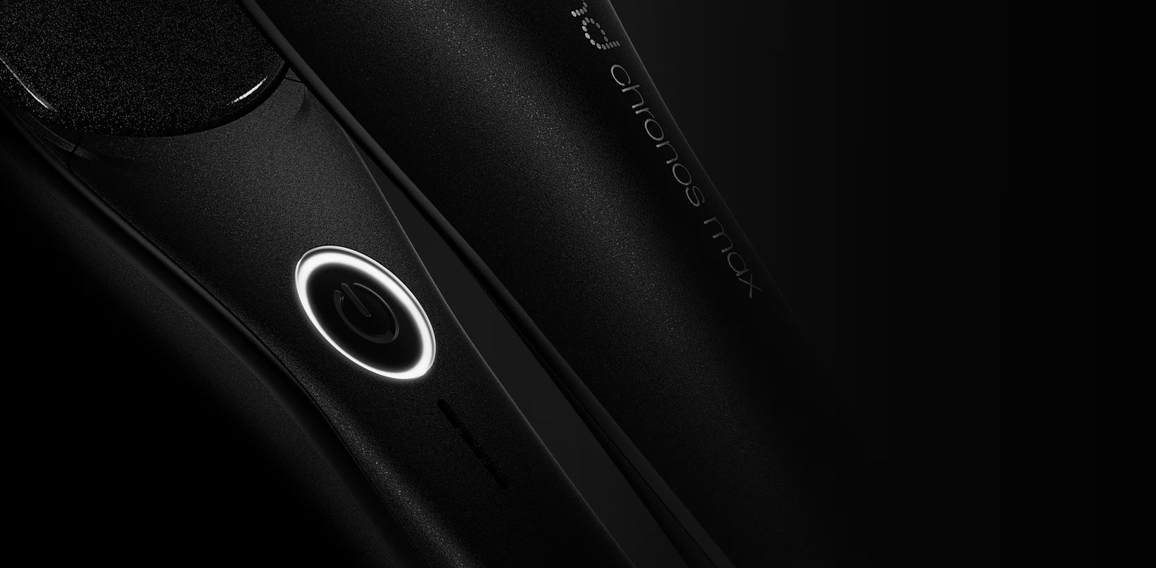 LISSEUR GHD CHRONOS MAX NOIR À PLAQUES LARGES (PLAQUES 43mm)