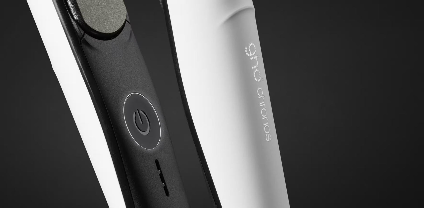 LISSEUR GHD CHRONOS BLANC À PLAQUES CLASSIQUES (PLAQUES 26mm)