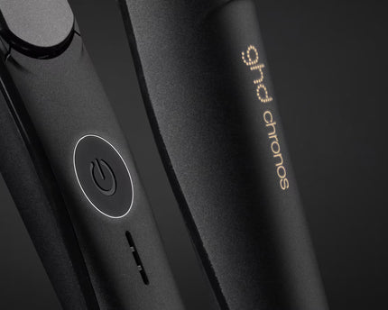 LISSEUR GHD CHRONOS NOIR À PLAQUES CLASSIQUES (PLAQUES 26mm)