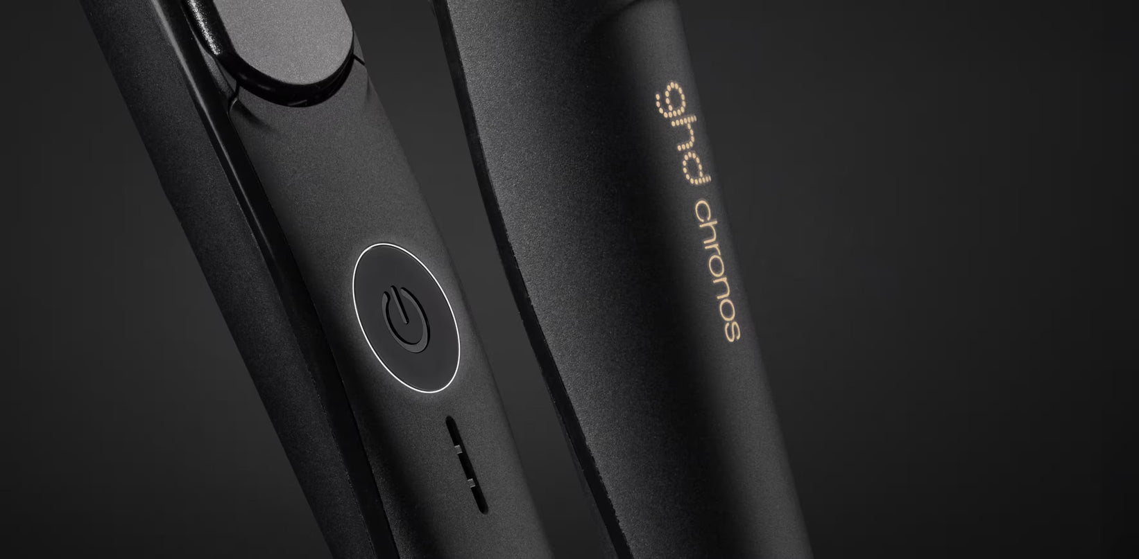 LISSEUR GHD CHRONOS NOIR À PLAQUES CLASSIQUES (PLAQUES 26mm)