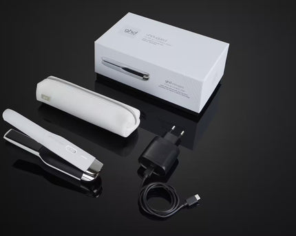 LISSEUR GHD UNPLUGGED BLANC MAT (PLAQUES 22mm)