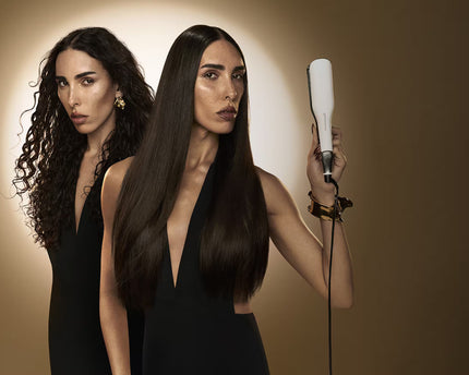 LISSEUR GHD CHRONOS MAX BLANC À PLAQUES LARGES (PLAQUES 43mm)