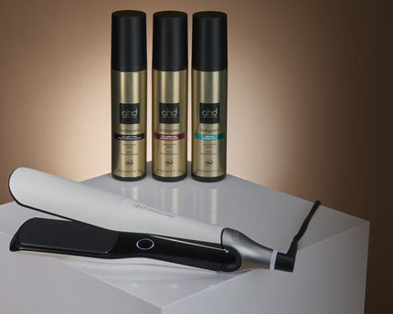 LISSEUR GHD CHRONOS MAX BLANC À PLAQUES LARGES (PLAQUES 43mm)