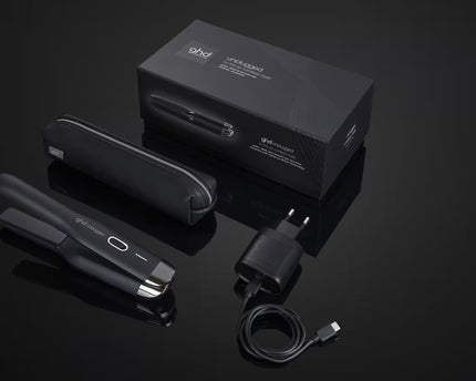 LISSEUR GHD UNPLUGGED NOIR MAT (PLAQUES 22mm)