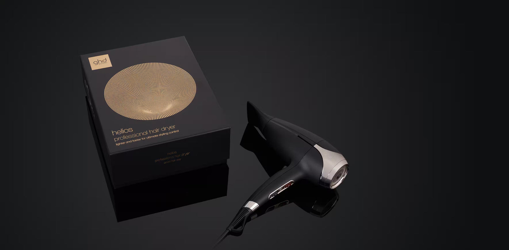 SÈCHE-CHEVEUX GHD PROFESSIONNEL HELIOS - NOIR