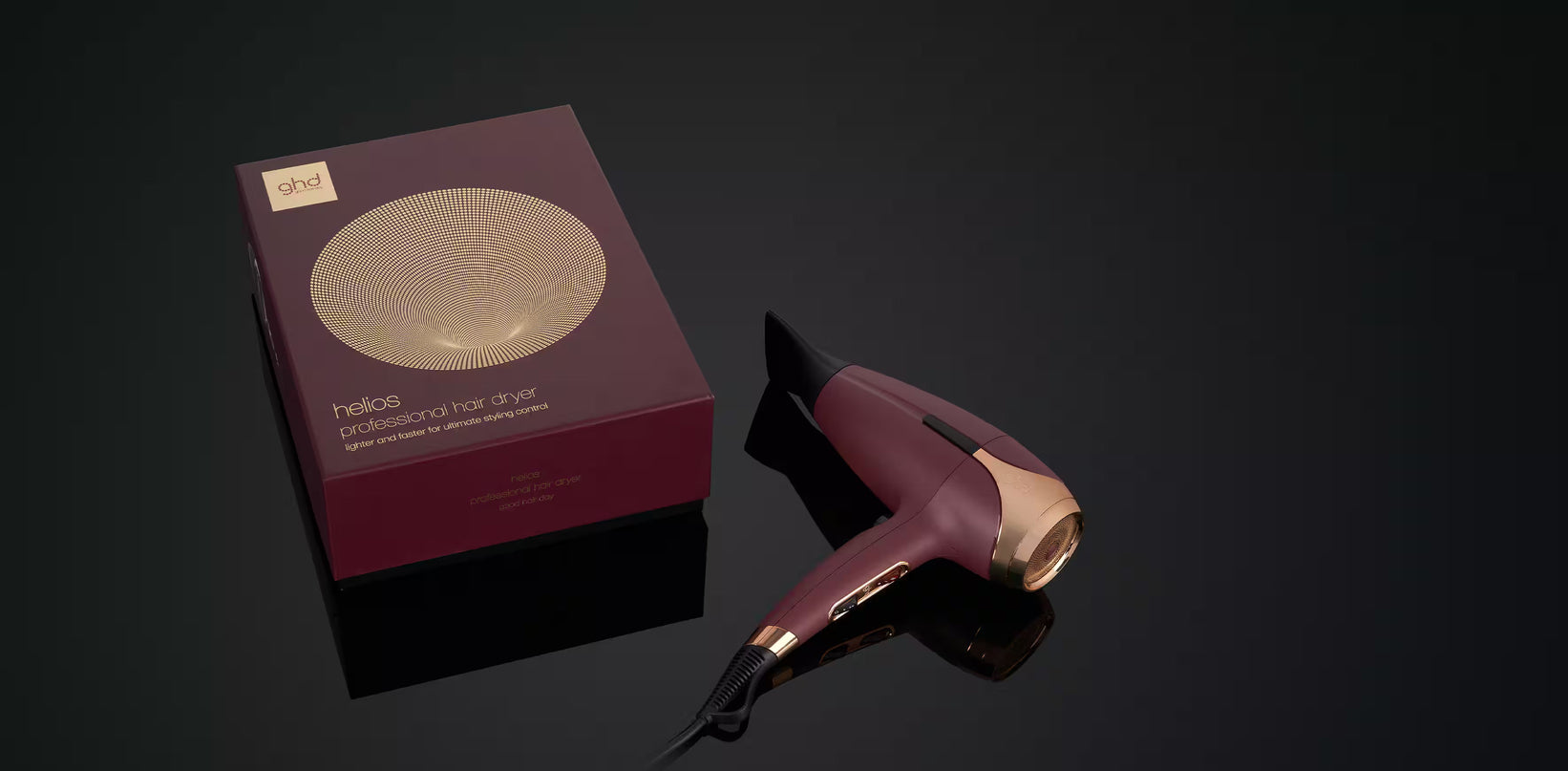 SÈCHE-CHEVEUX GHD PROFESSIONNEL HELIOS - PRUNE