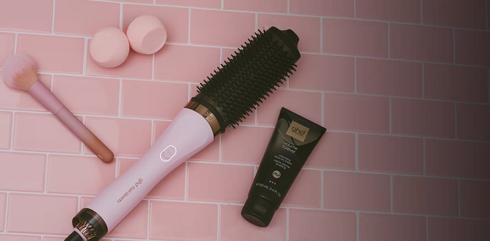 BROSSE SOUFFLANTE GHD DUET BLOWDRY ROSE CLAIR