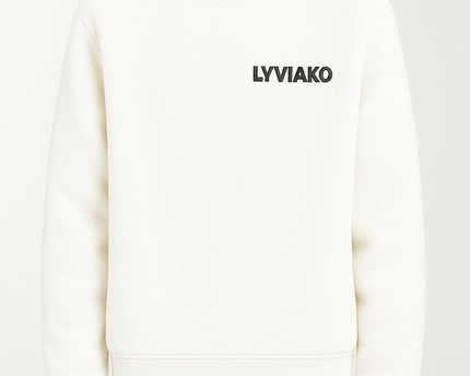 Pull blanc - LYVIAKO