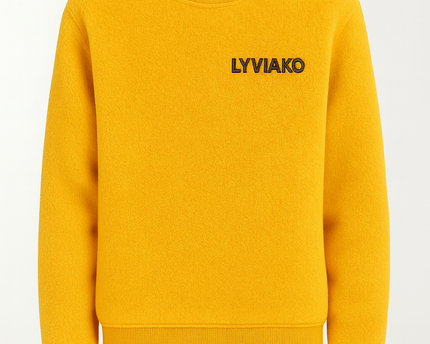 Pull jaune - LYVIAKO